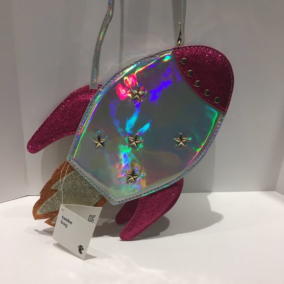 Other - NWT NOVELTY ROCKET SHIP PURSE/BAG